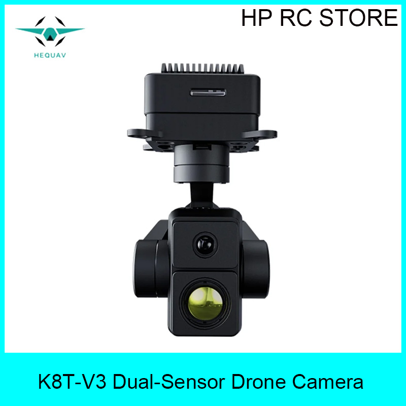 HEQUAV K8T-V3 Dual-Sensor Dron - Thermal Imager Drone Gimbal ulasan dan harga