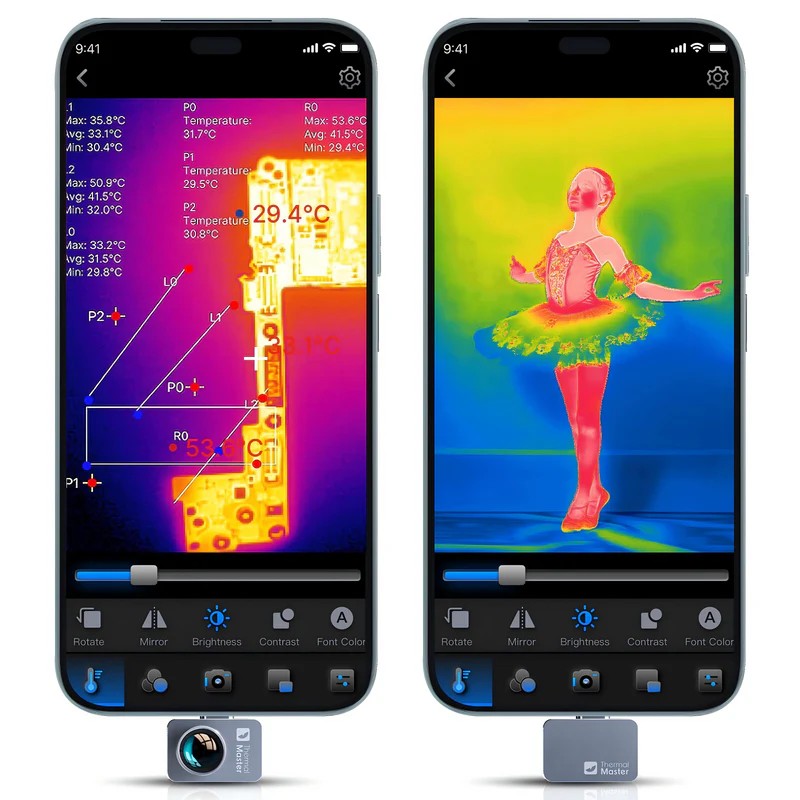 InfiRay P2 Pro Thermal Camera  - Infiray P2 Pro Macro Lens ulasan dan harga