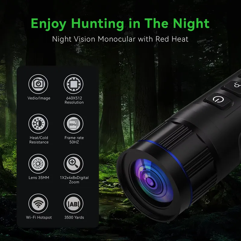 CE-6 Mini Camera 640*512 Therm - Thermal Scope Night Vision Monocular ulasan dan harga