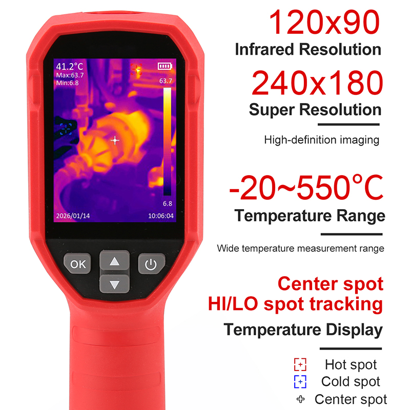 UNI-T Thermal Imaging Camera U - Nf 521 Thermal Imaging Camera ulasan dan harga