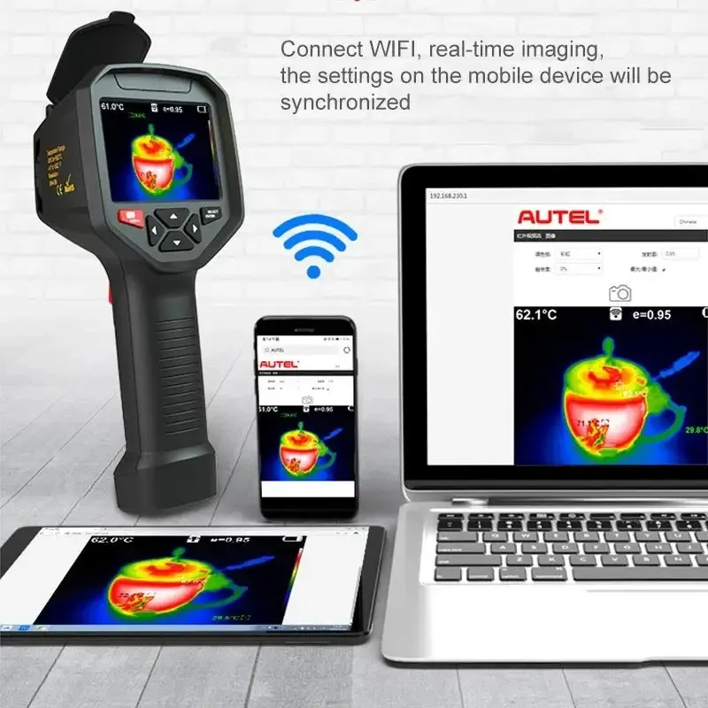 HT-A10 Handheld in frared Ther - Thermal Imager Pcb Repair ulasan dan harga