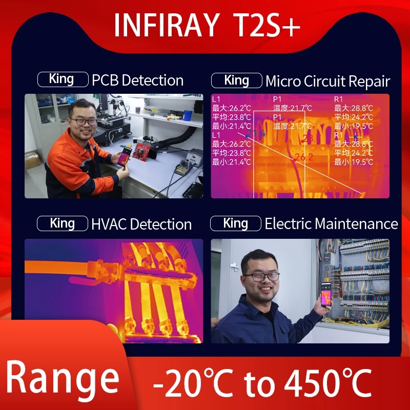 InfiRay T2S Plus Thermal Image - Thermal Imager Pcb Repair ulasan dan harga