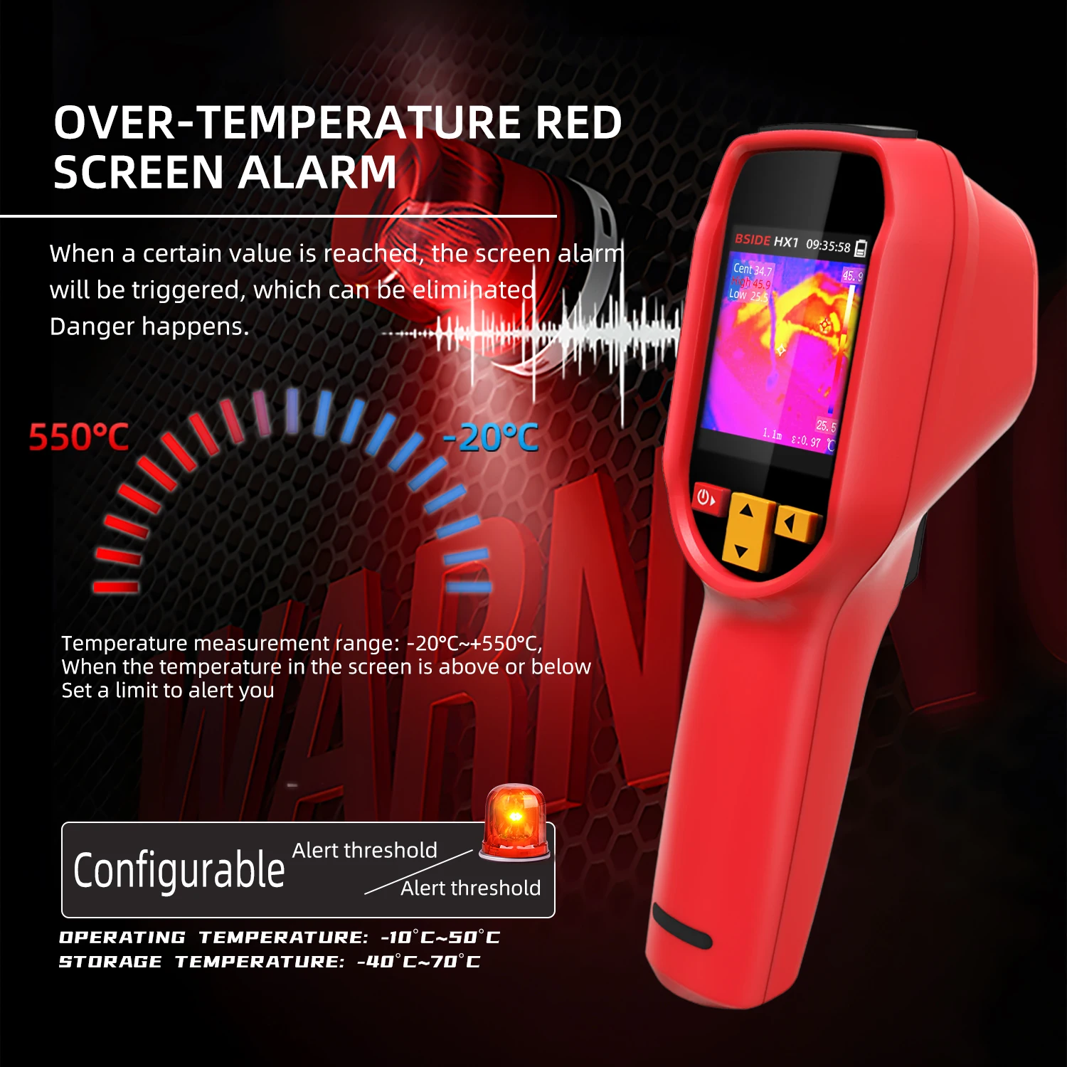 BSIDE HX1 240X240 Thermal Imag - Thermal Imager Pcb Repair ulasan dan harga