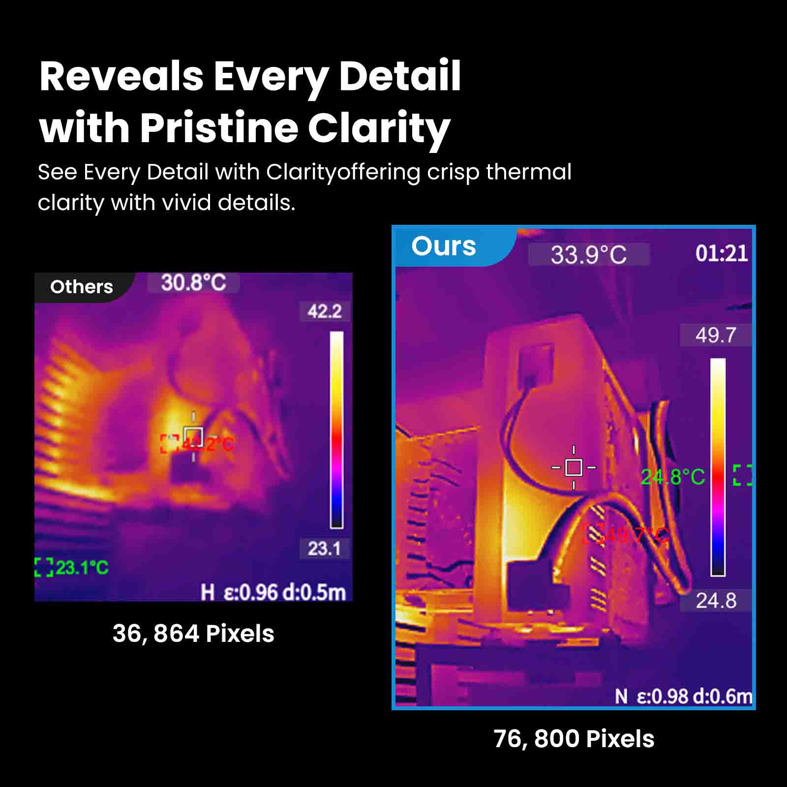 MILESEEY TR256E /B Upgraded Th - Nf 521 Thermal Imaging Camera ulasan dan harga