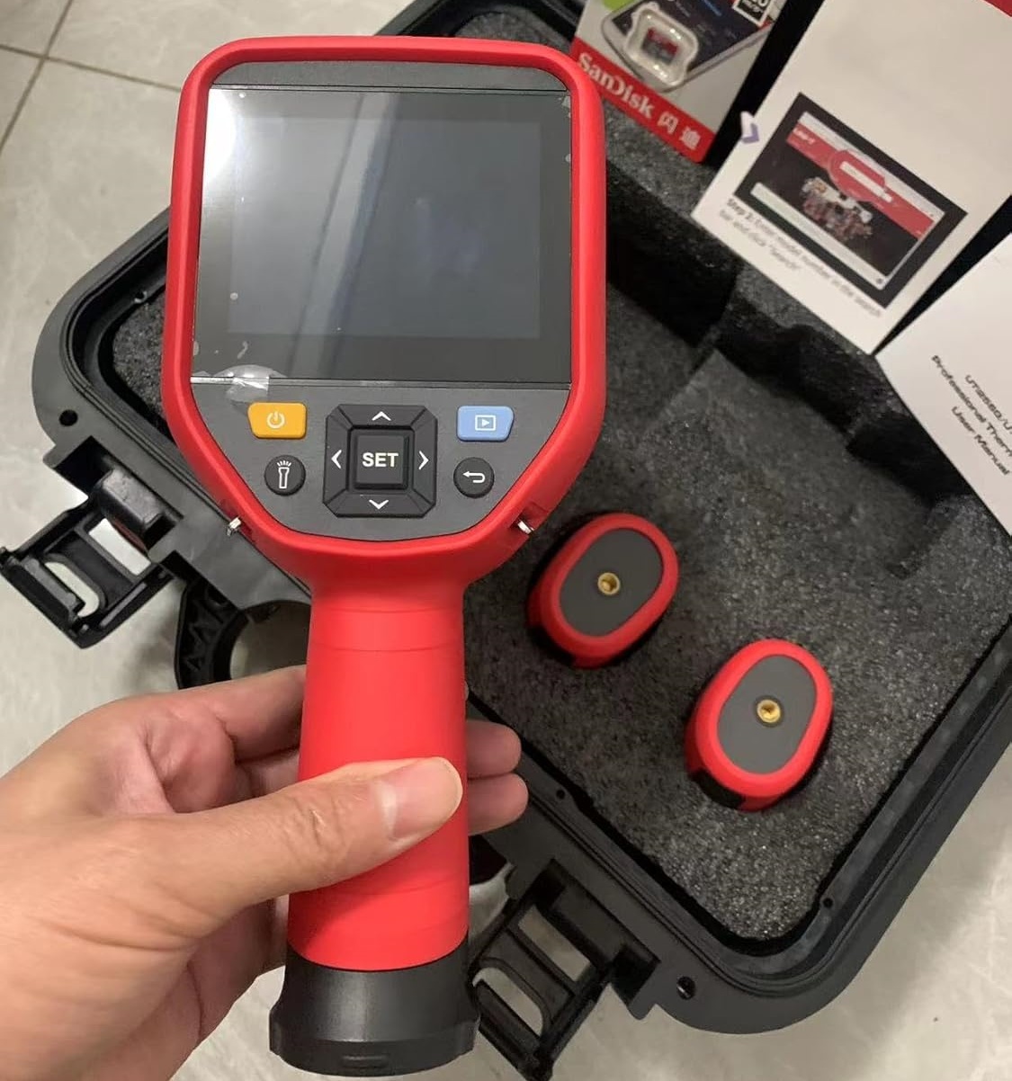 UNI-T UTi384G Professional The - Thermal Camera Type C 384X288 ulasan dan harga