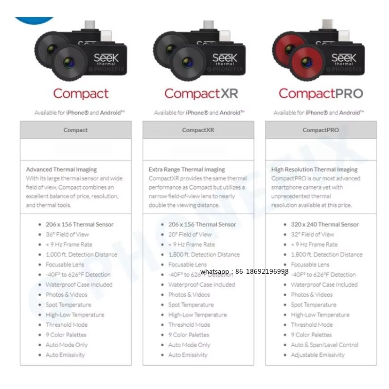 For Seek Thermal Imaging Camer - Seek Compact Pro Android ulasan dan harga