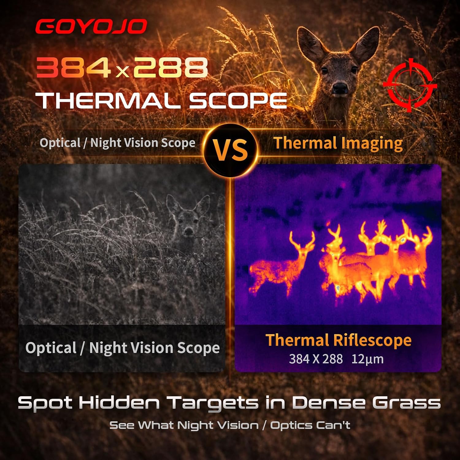 GOYOJO G325 G315 Thermal Imagi - Hunting Thermal Imaging Scope ulasan dan harga